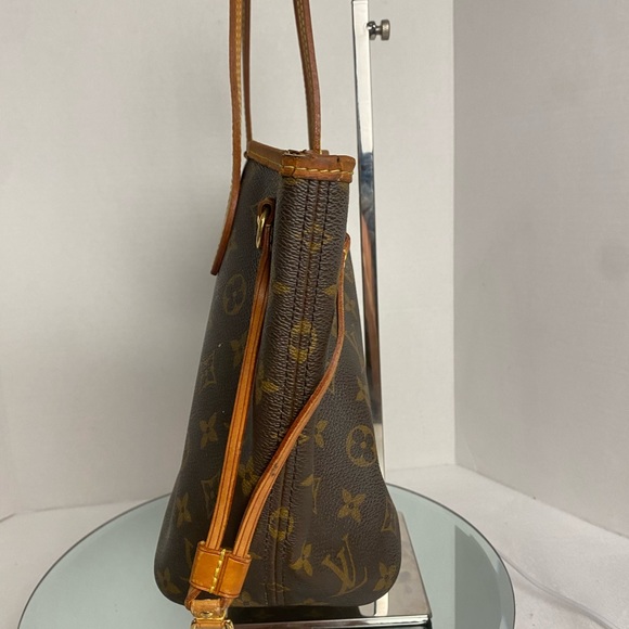 💯 Louis Vuitton MONOGRAM PM NEVERFULL TOTE SHOULDER BAG - Picture 5 of 16